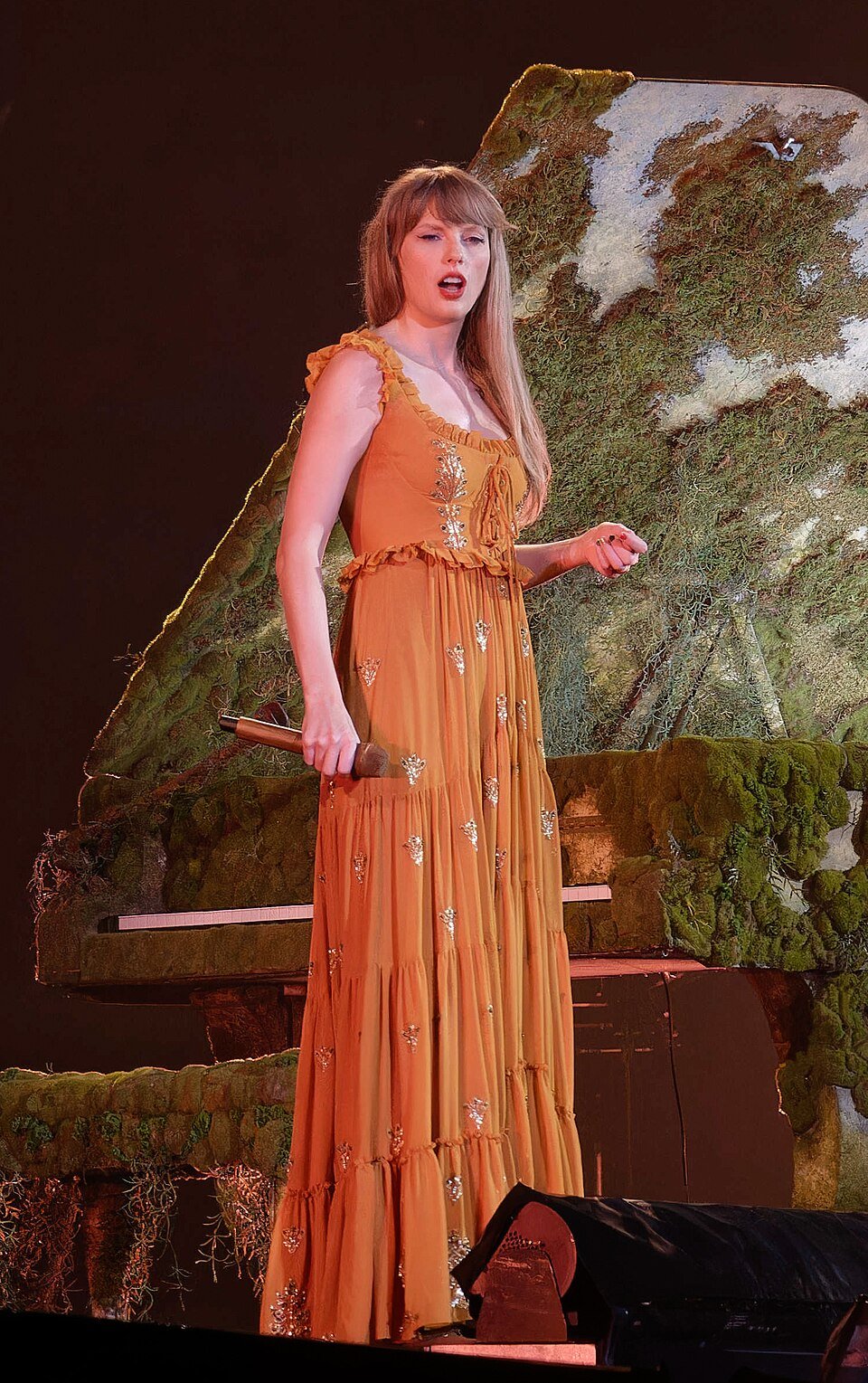 Taylor Swift portrait at The Eras Tour, Arlington · 2 April 2023; not the jewellery event analysed